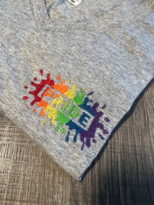 Embroidered Pride Splatter