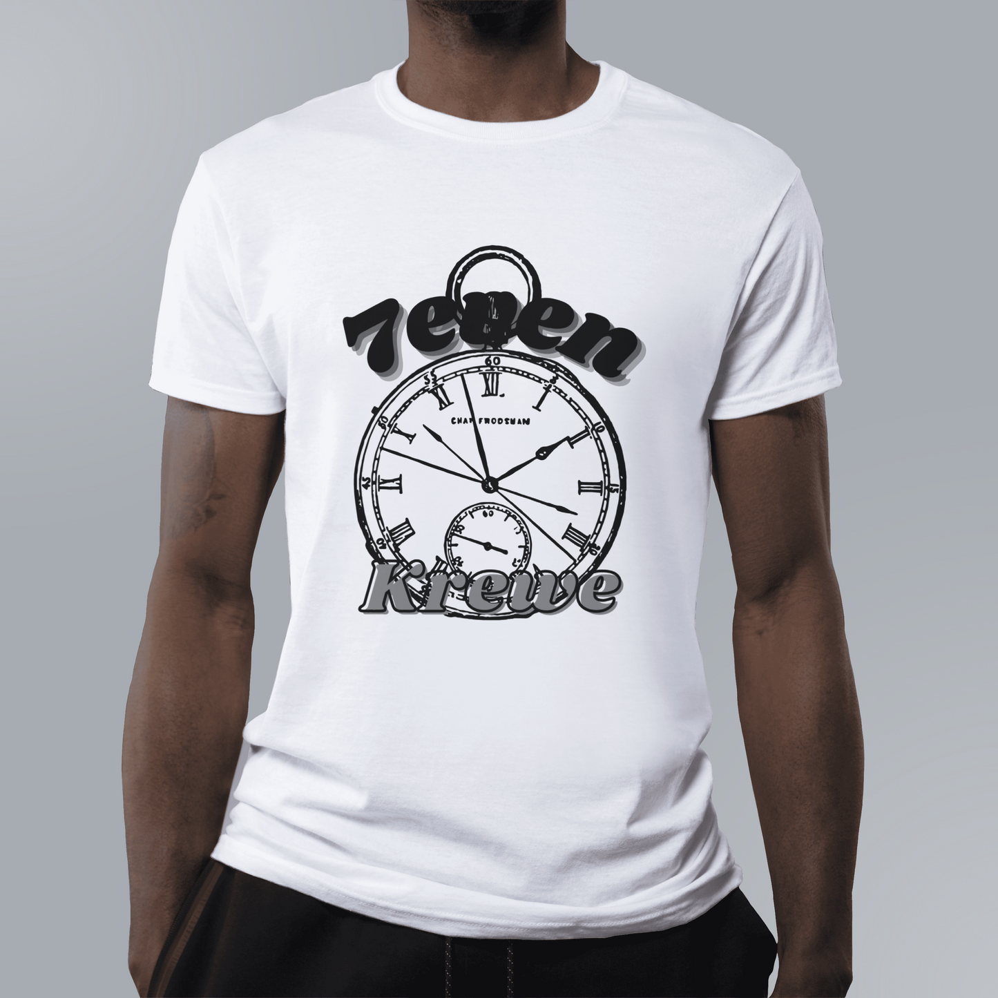 "The Time is 7even" Krewe Tee WITHOUT speckles