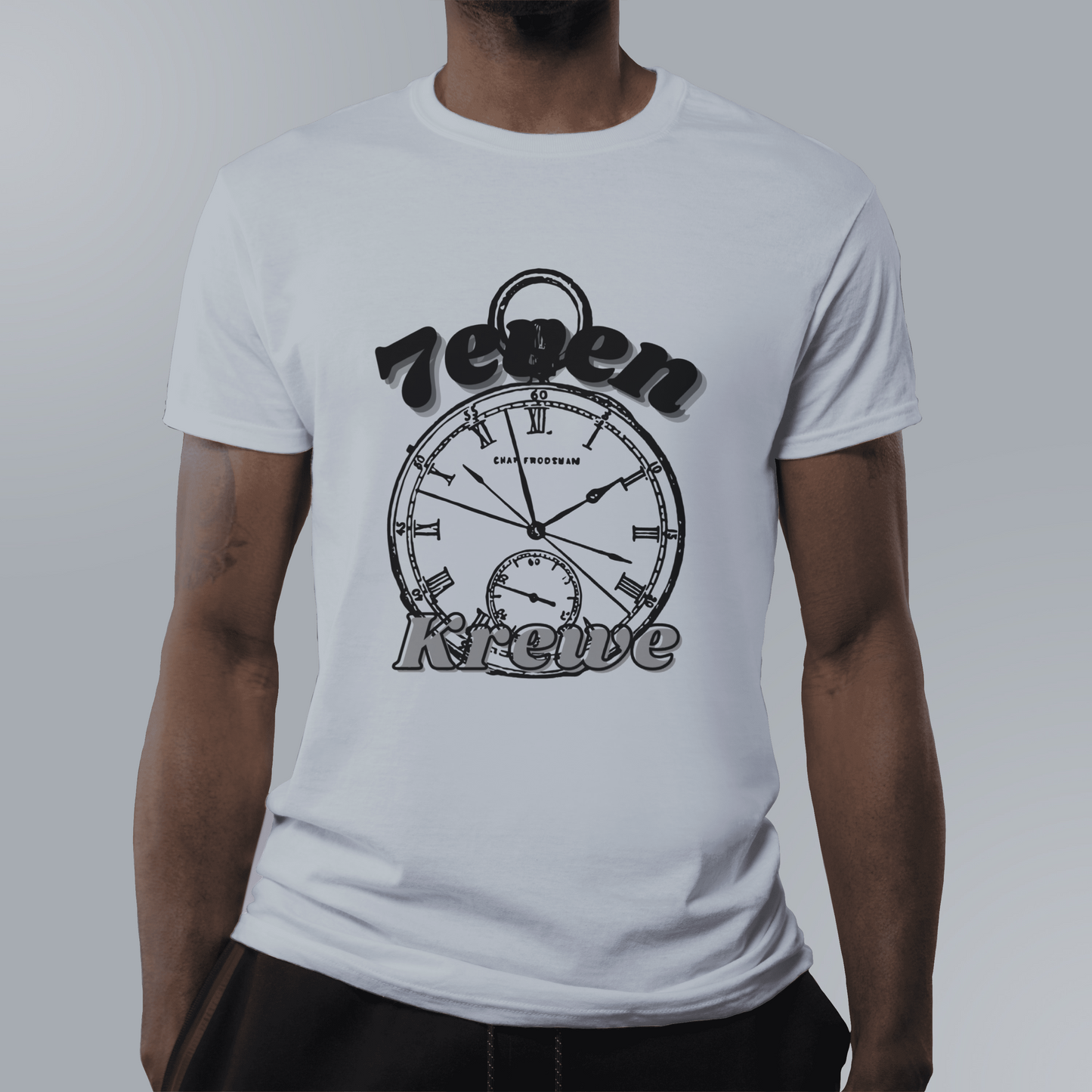 "The Time is 7even" Krewe Tee WITHOUT speckles