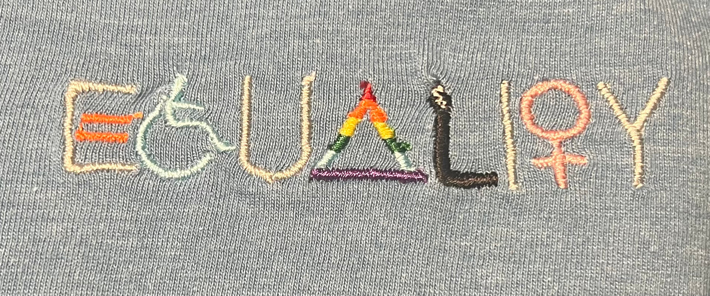 Embroidered Equality Tee