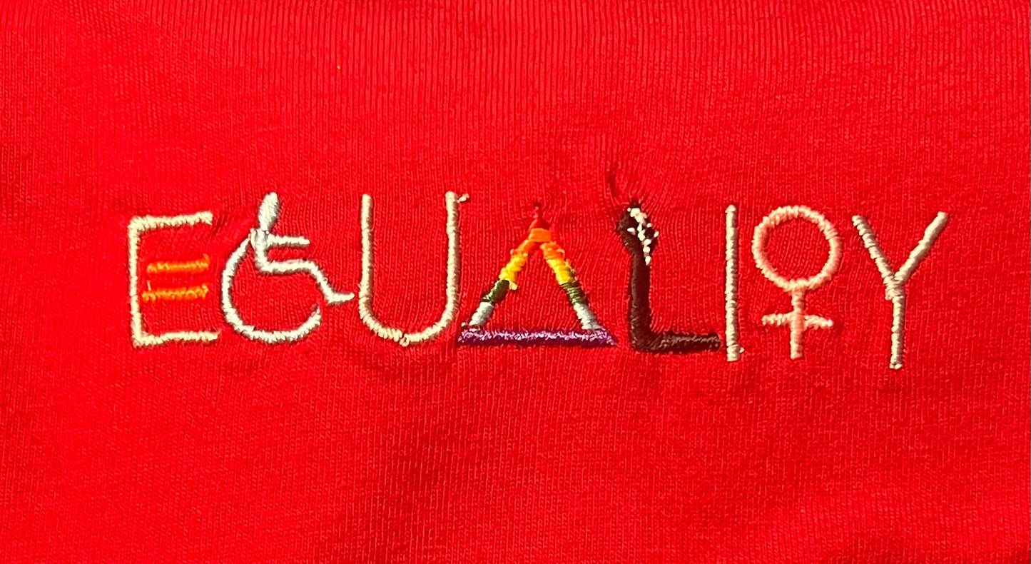 Embroidered Equality Tee